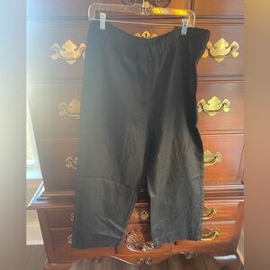 Eileen Fisher organic linen pants